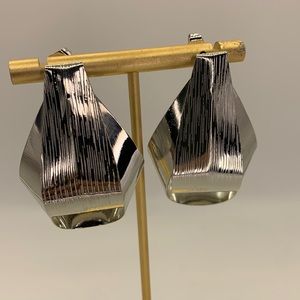 Silver Statement Earrings